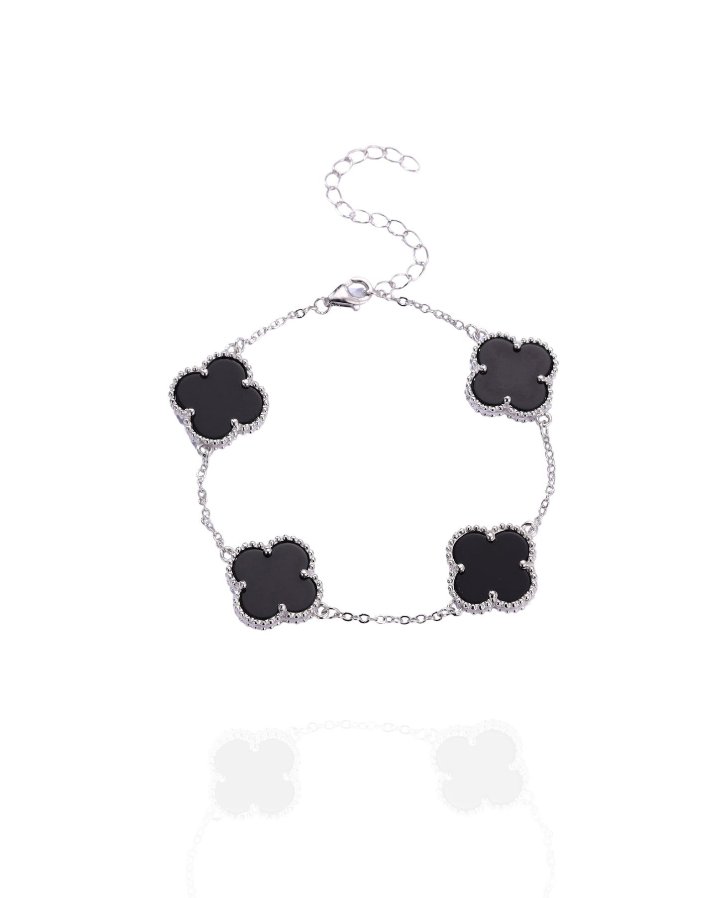 Timeless Clover Bracelet β Sterling Silver