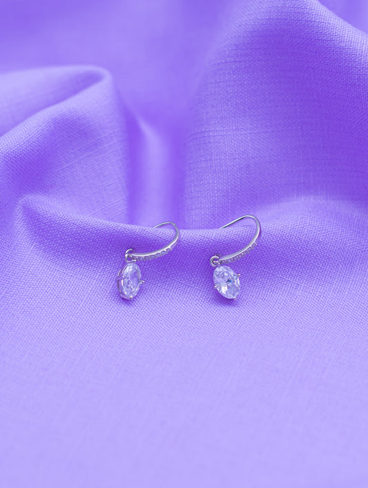 Fish Hook Drop Earrings