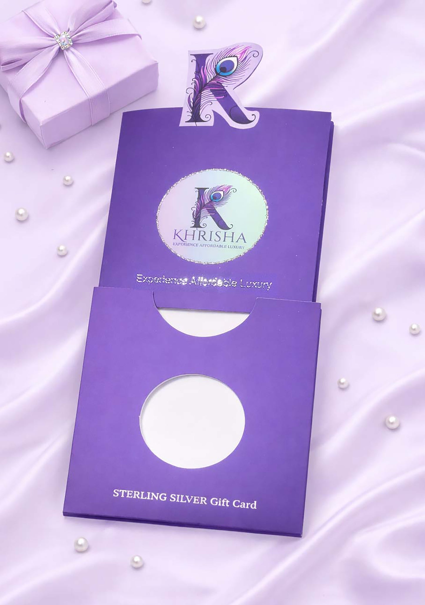 KHRISHA JEWELS SILVER GIFT CARD