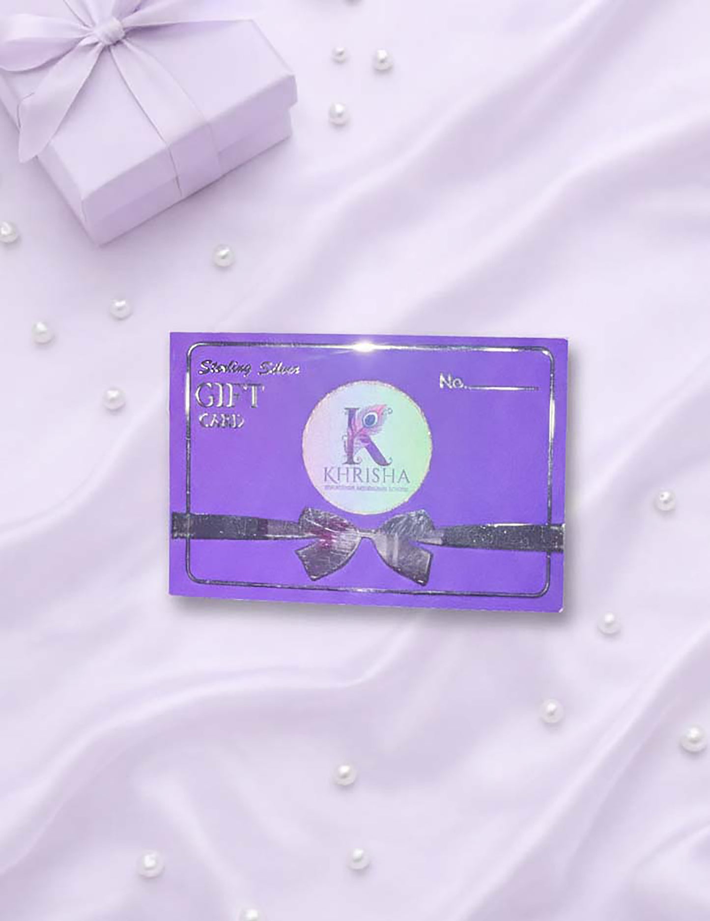 KHRISHA JEWELS SILVER GIFT CARD